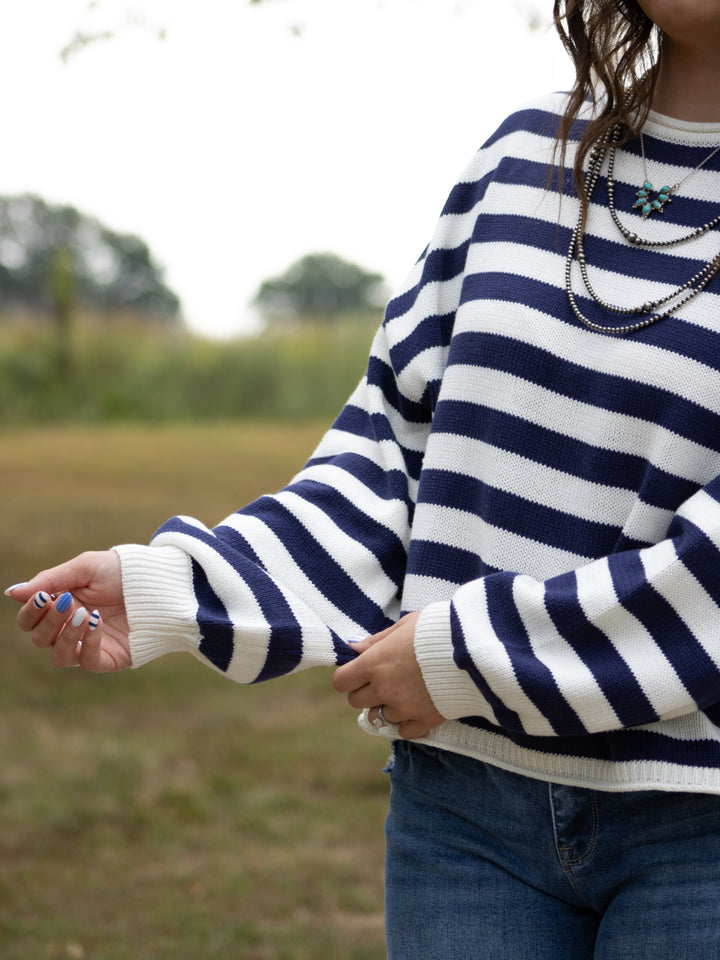 Shoreline Striped Sweater