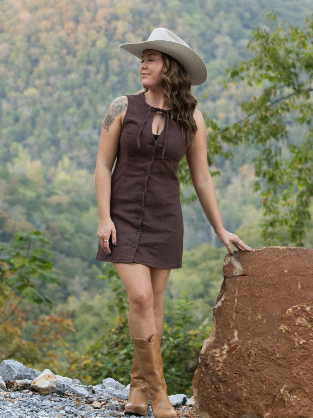 Saddlebrook Button Down Dress