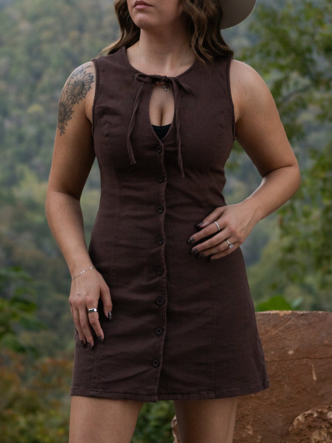 Saddlebrook Button Down Dress