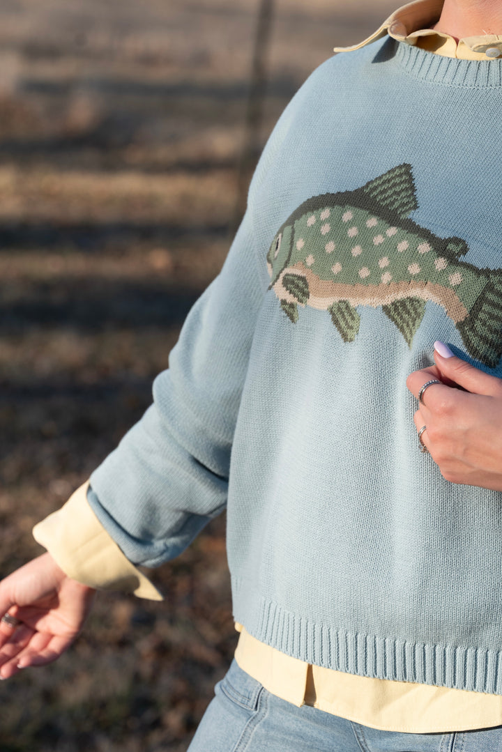Brooks Fish Sweater