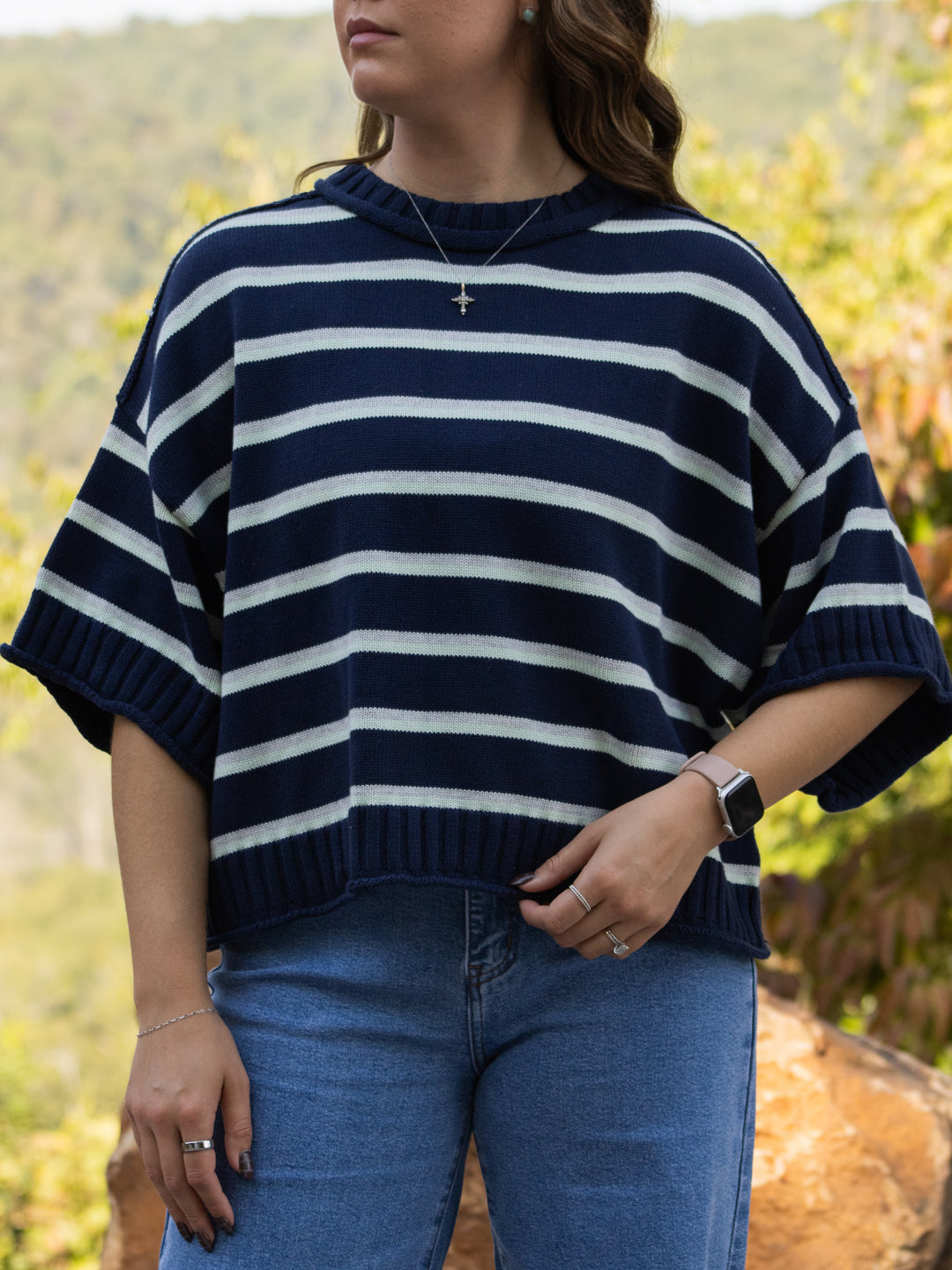 Hadley Striped Knit Top