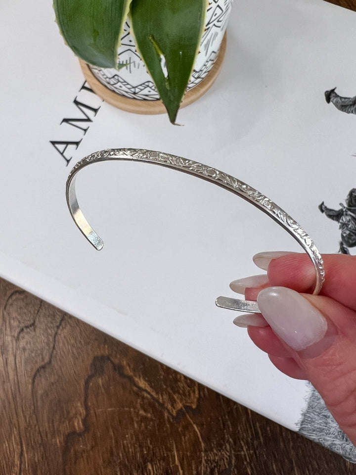 Roan Sterling Silver Cuff - Lunabelle West