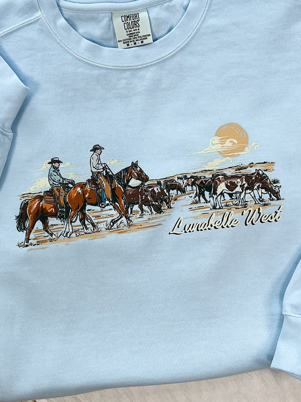 Round Up Crewneck - Lunabelle West