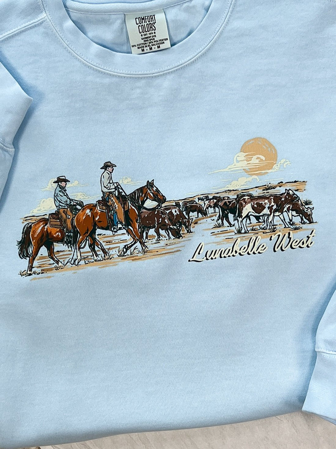 Round Up Crewneck - Lunabelle West