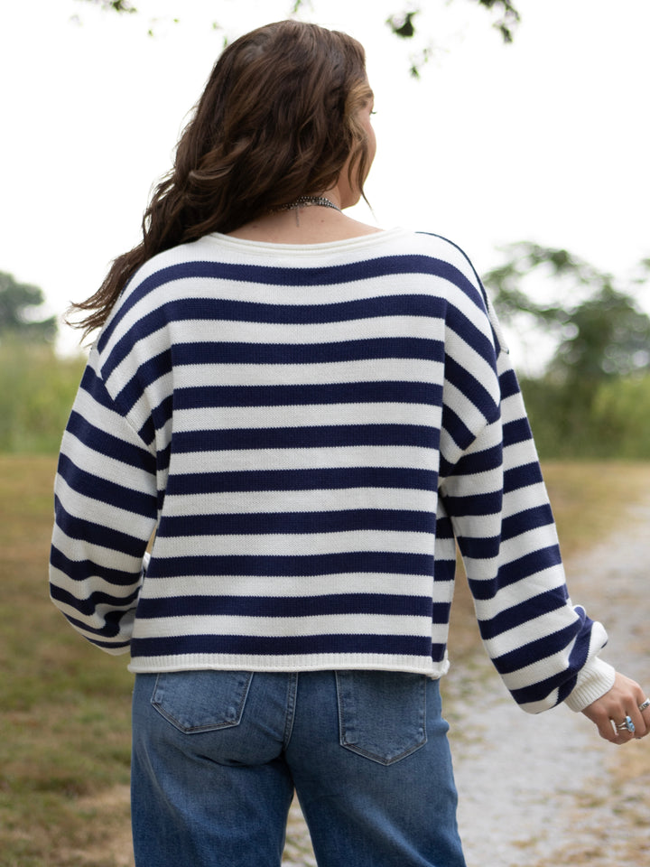 Shoreline Striped Sweater