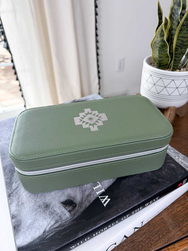 Westward Jewelry Case (Olive)