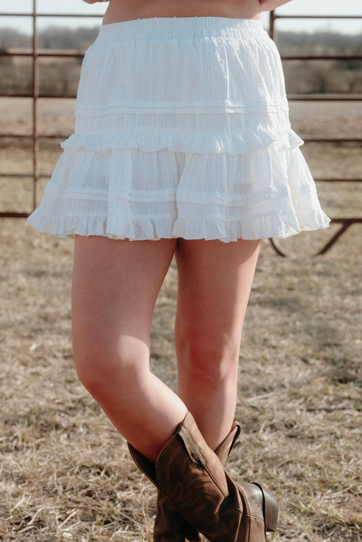 Atherton Ruffle Skirt - Lunabelle West