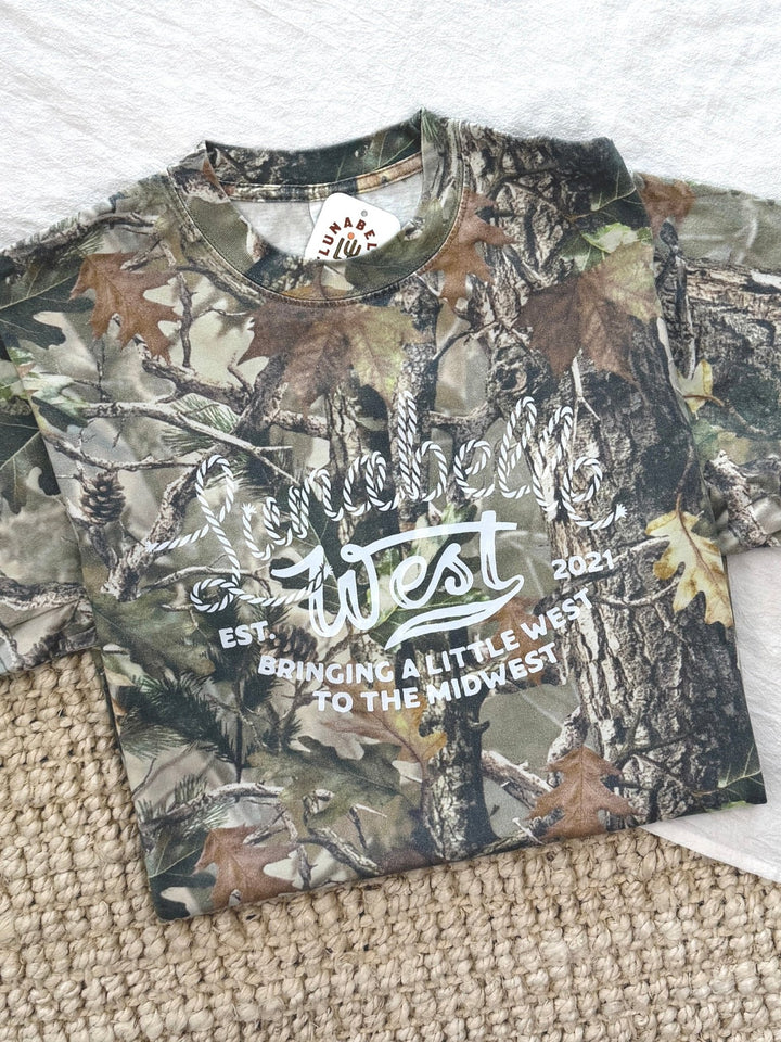 LW Logo Camo Tee - Lunabelle West