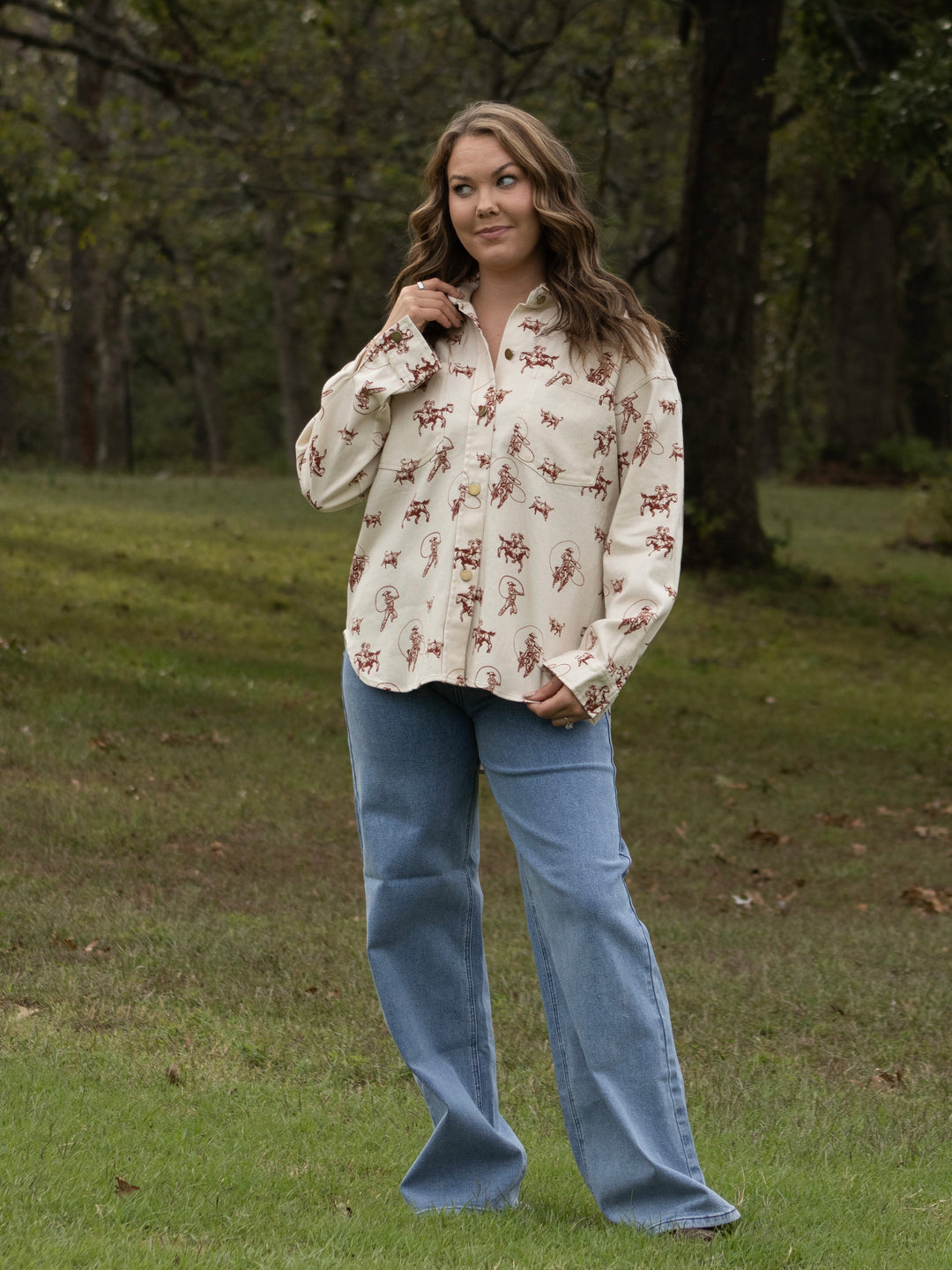 Arena Days Woven Button Up