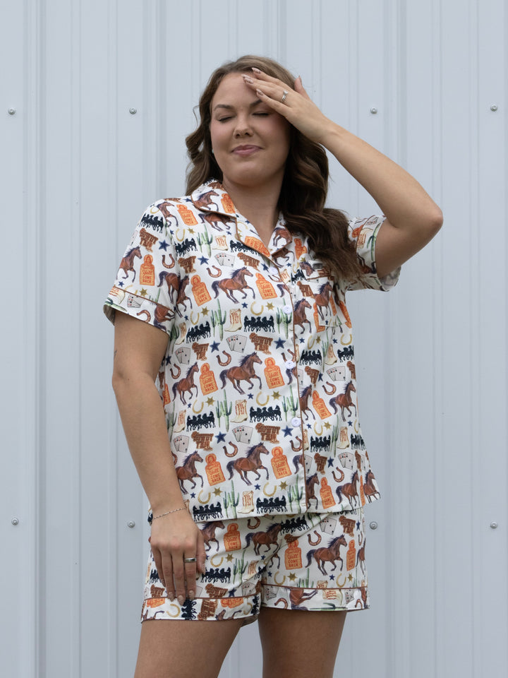 Cowboy Keepsakes Pajama Set