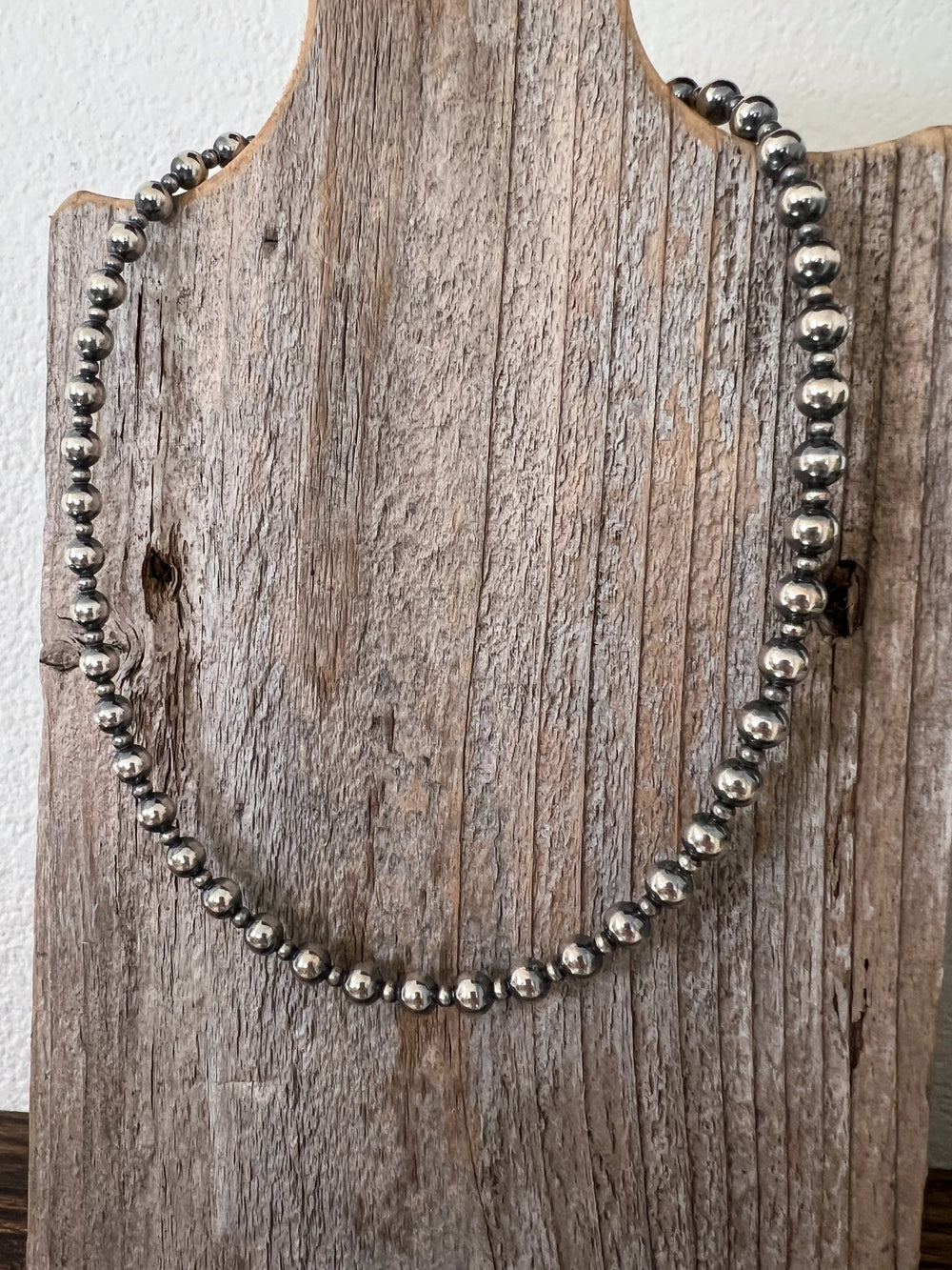 Bryson 14" Sterling Silver Necklace - Lunabelle West