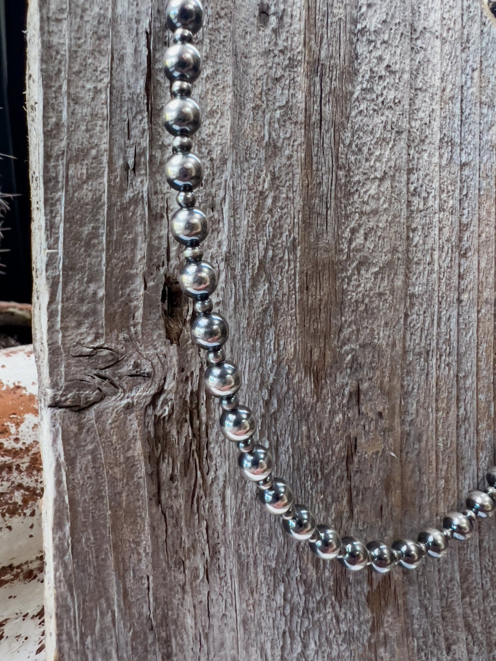 Bryson 14" Sterling Silver Necklace - Lunabelle West