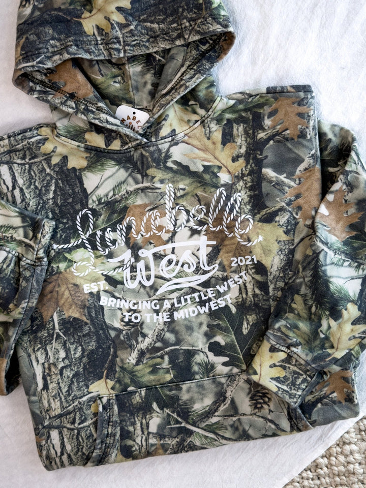 LW Logo Camo Hoodie - Lunabelle West