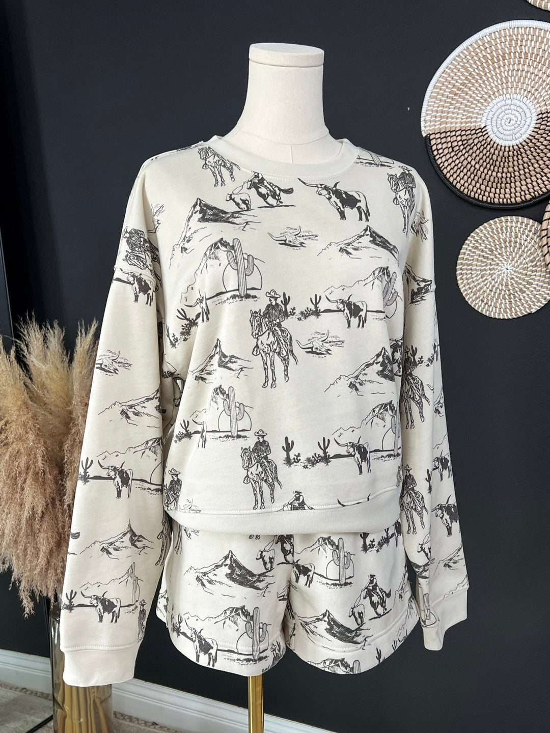 Longhorn Dream Lounge Set - Lunabelle West