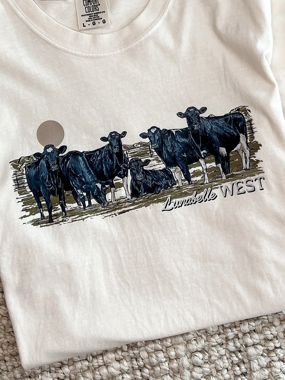 Cattle Landscape Tee - Lunabelle West