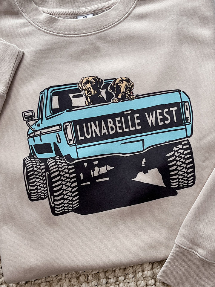 Road Trip Crewneck - Lunabelle West