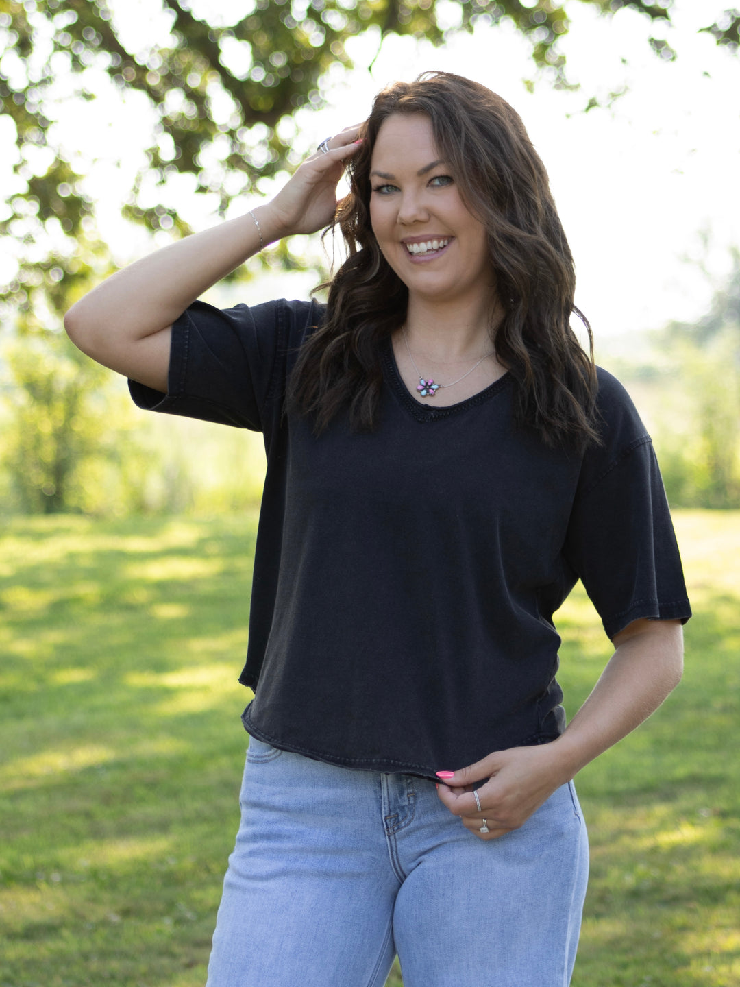 Carly Relaxed Fit Top