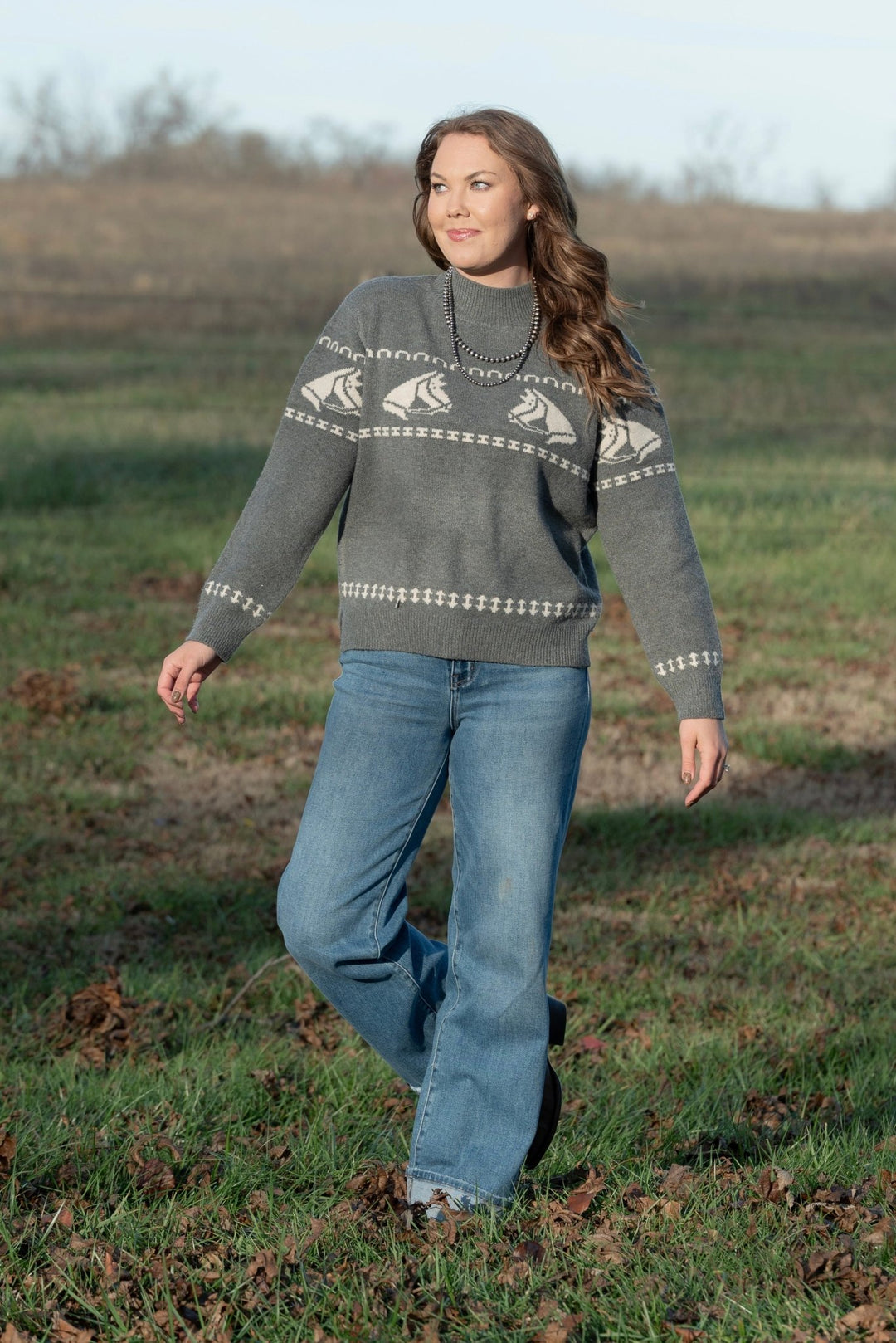 Jamie Knit Sweater - Lunabelle West