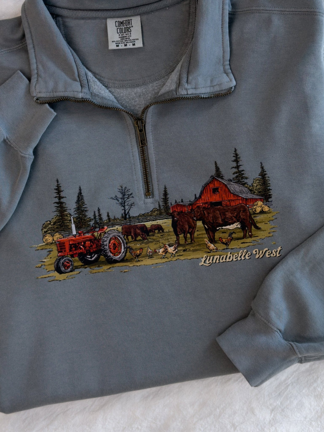 Homestead Morning Quarter Zip - Lunabelle West