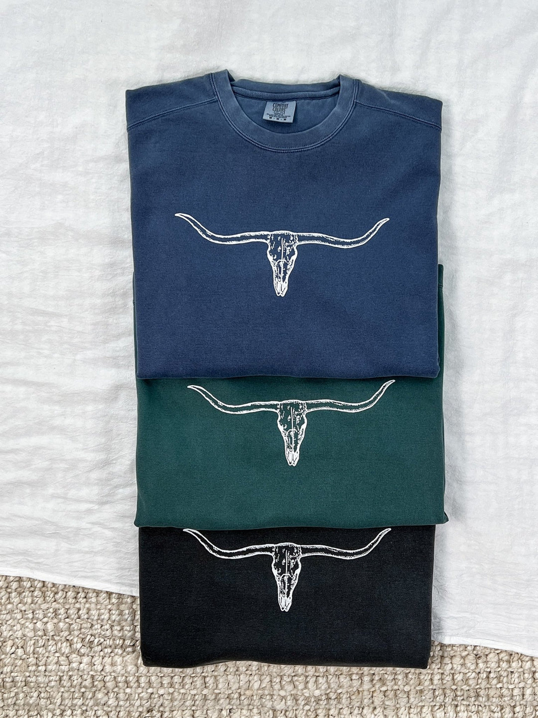 Longhorn Betty Crewneck - Lunabelle West