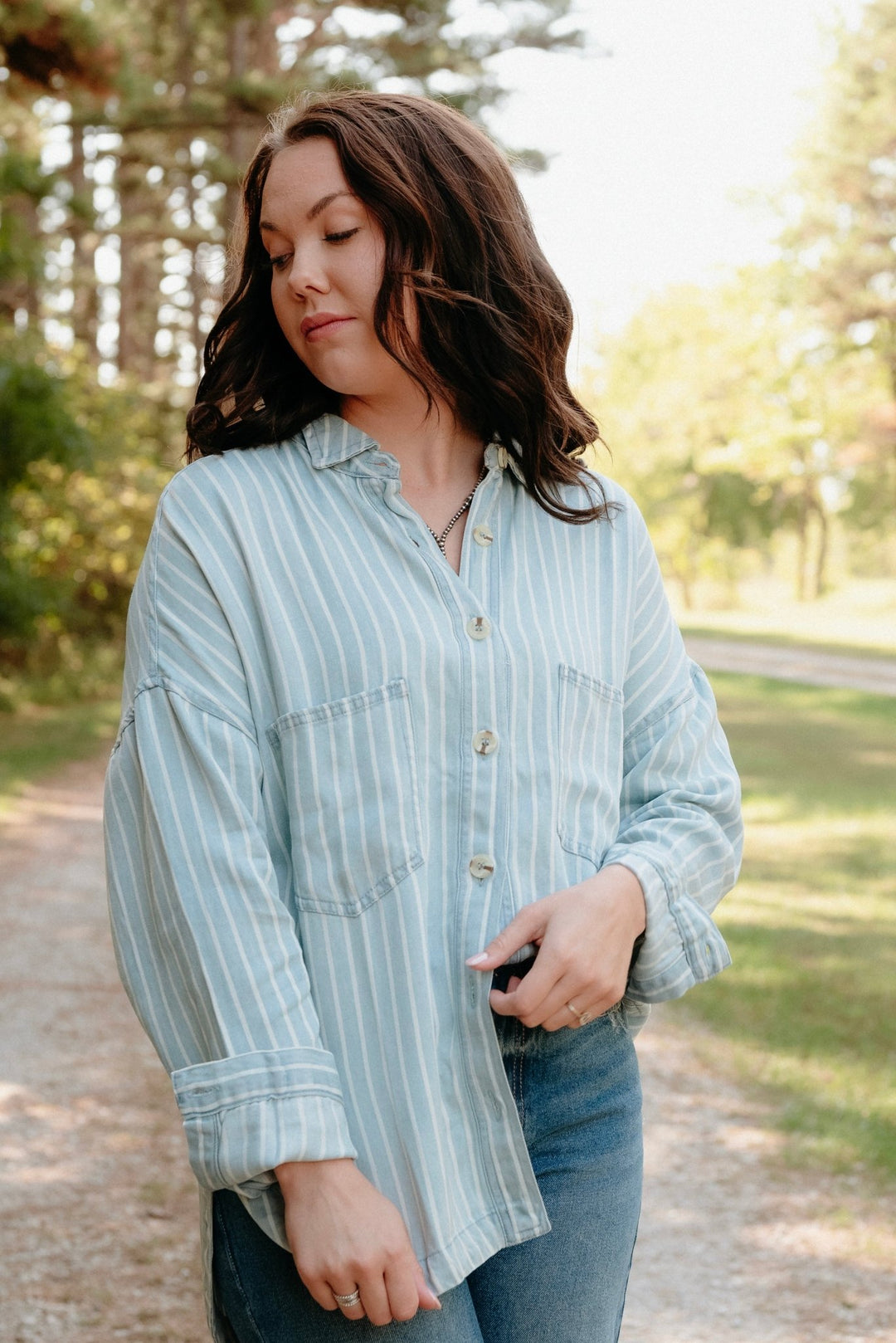 Clearwater Button Down - Lunabelle West