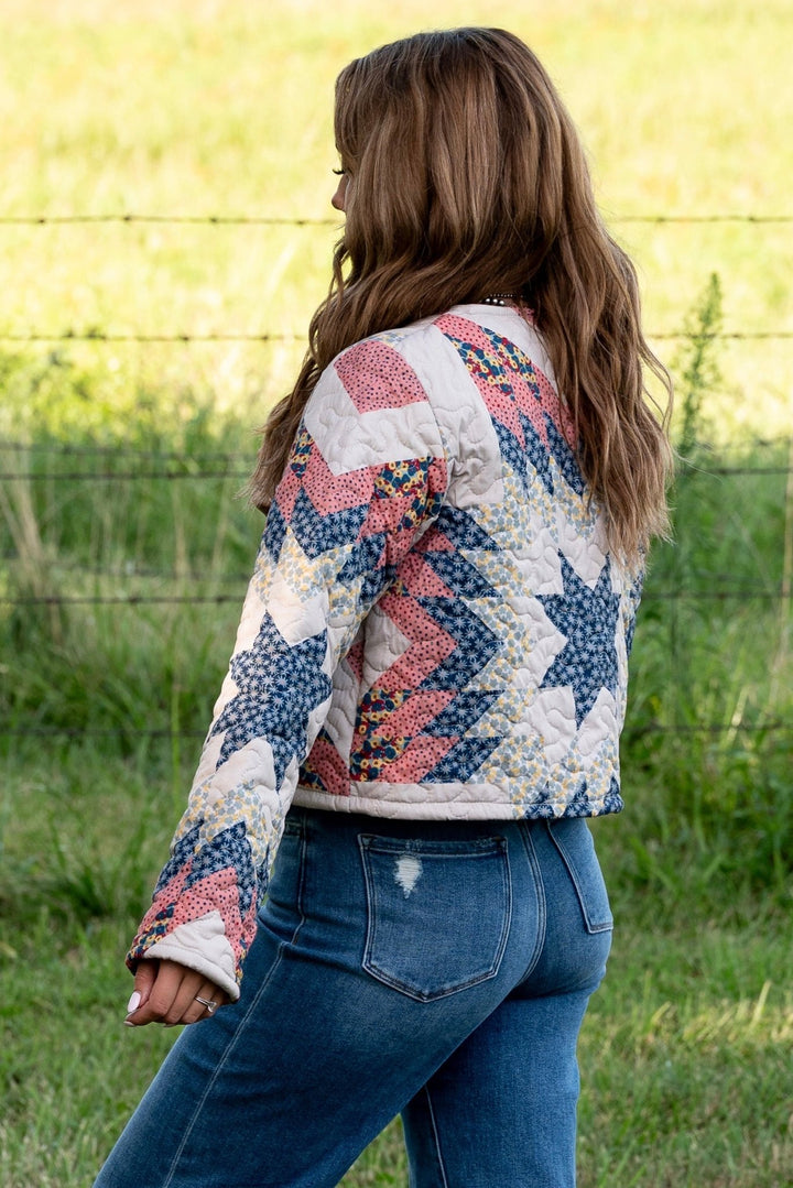Eloise Quilted Cropped Jacket - Lunabelle West