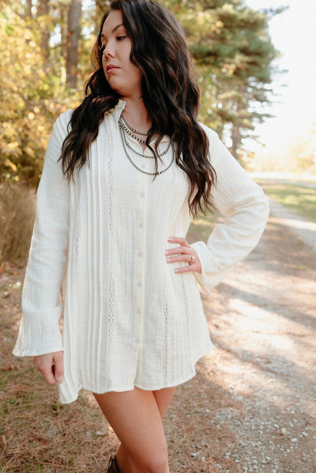 Hampstead Shirt Dress - Lunabelle West