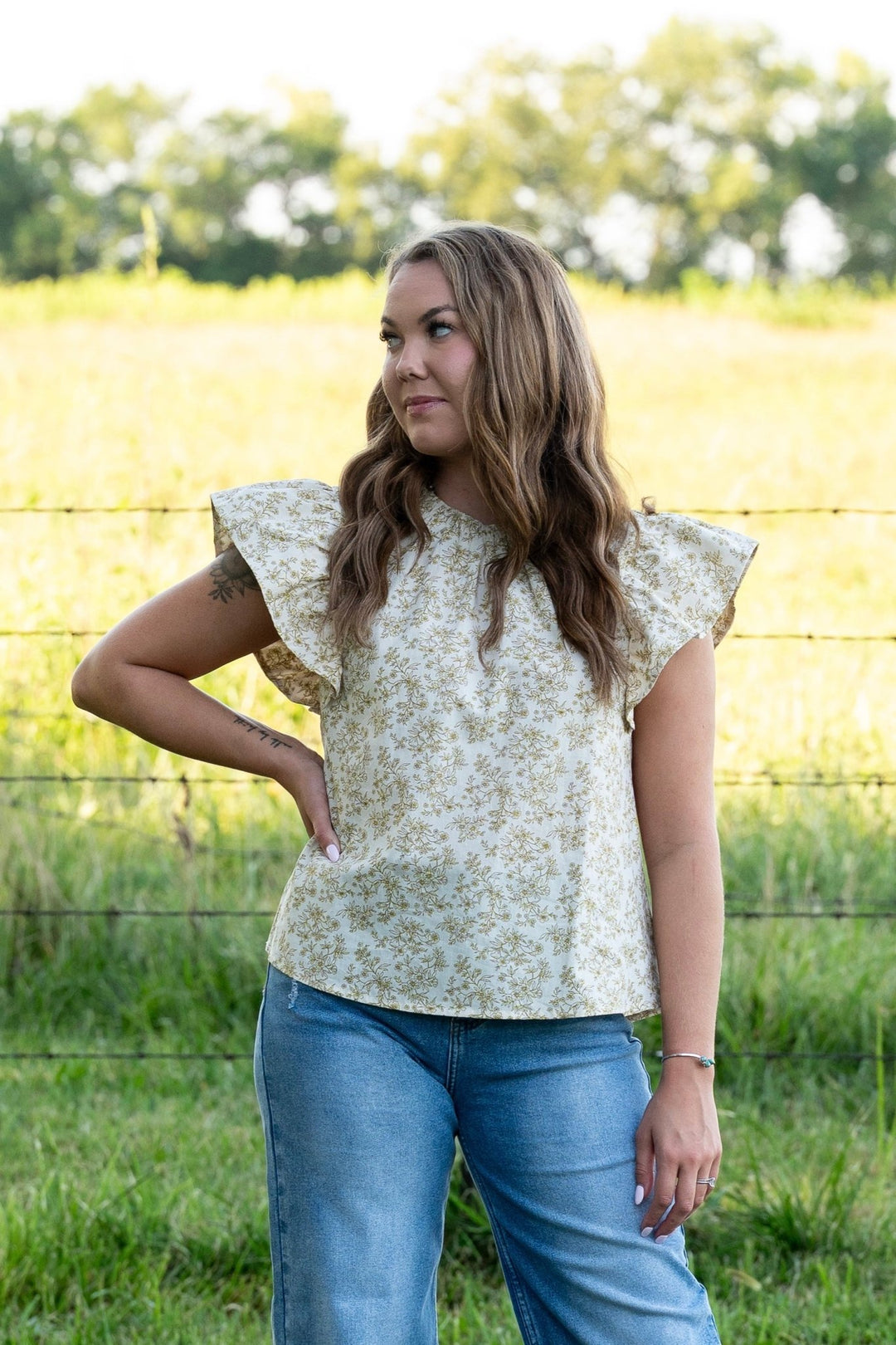 Emmerson Floral Top - Lunabelle West