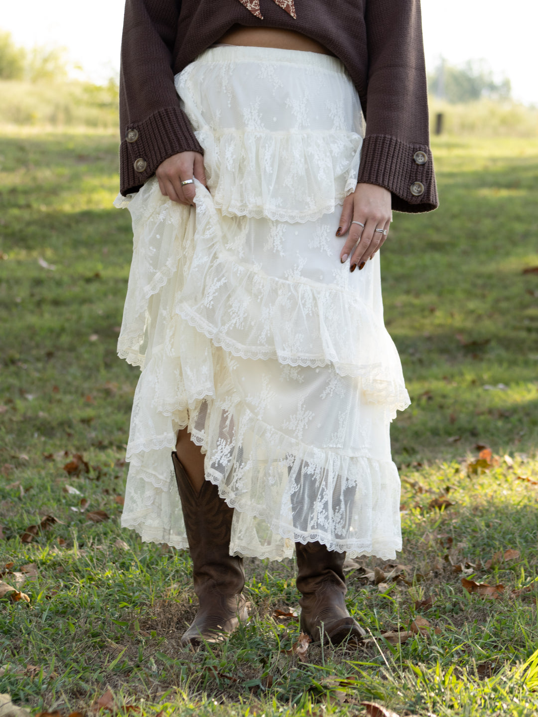 Jackson Hole Lace Skirt
