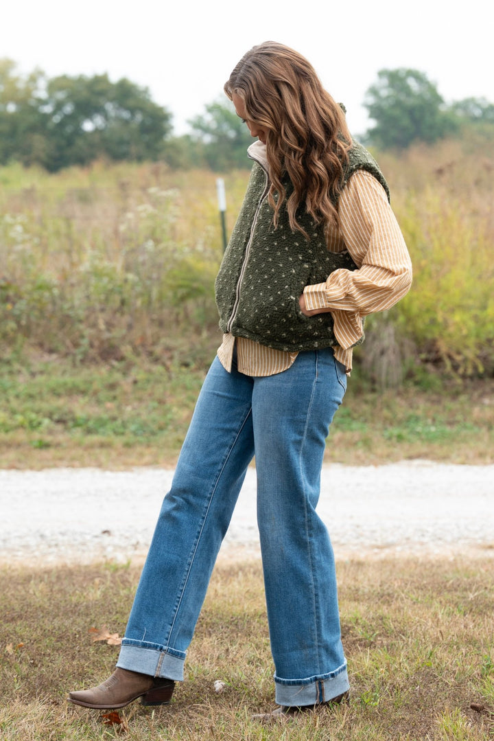 Caleb Sherpa Vest - Lunabelle West