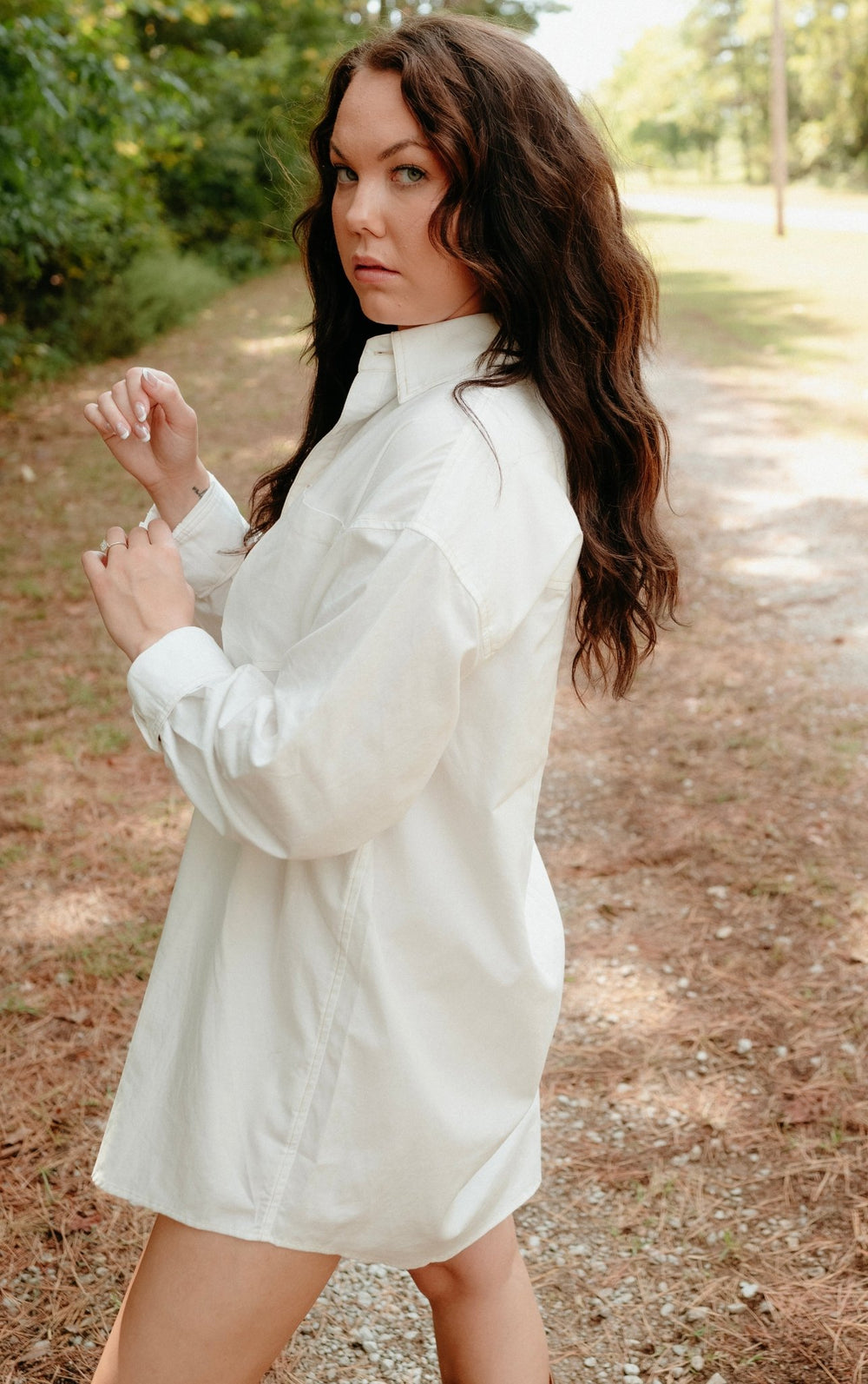 Leighton Shirt Dress - Lunabelle West