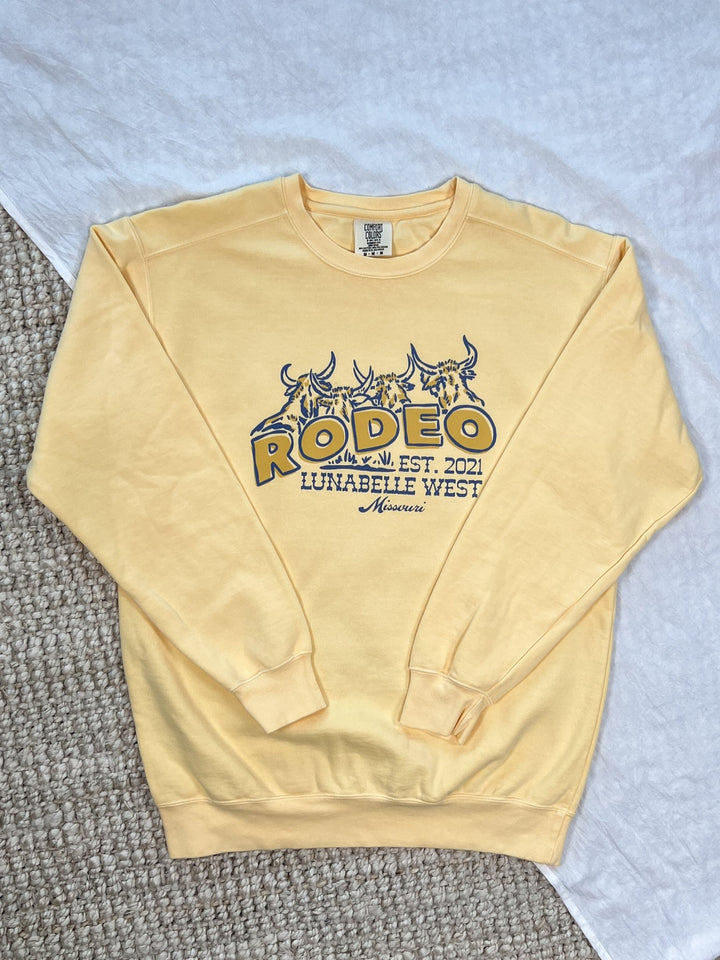 LW Rodeo Crewneck - Lunabelle West