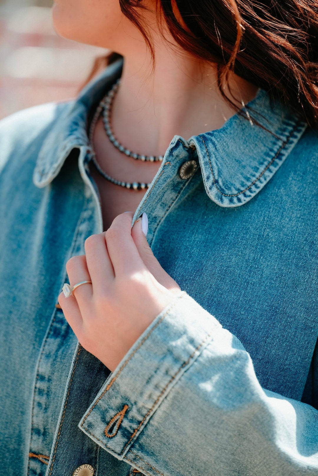 Oswego Denim jacket - Lunabelle West