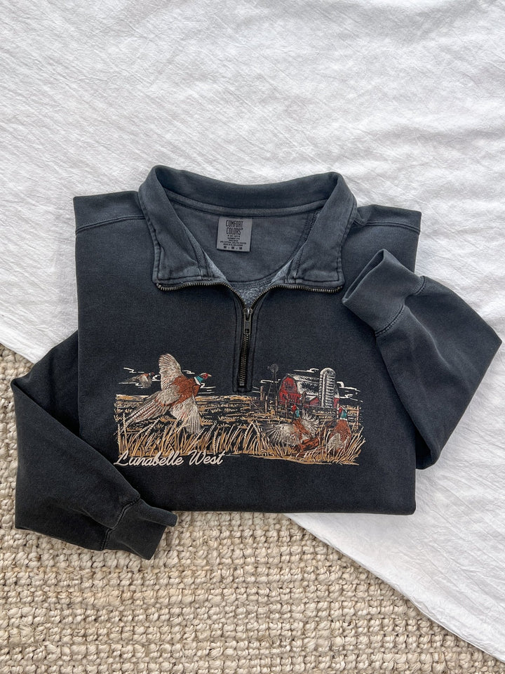 Pheasant Quarter Zip - Lunabelle West