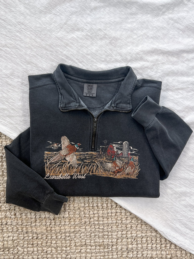 Pheasant Quarter Zip – Lunabelle West