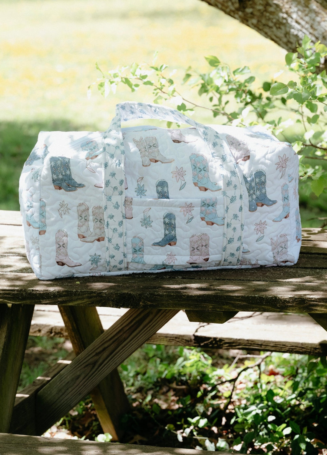 Sheridan Quilted Duffel Bag - Lunabelle West