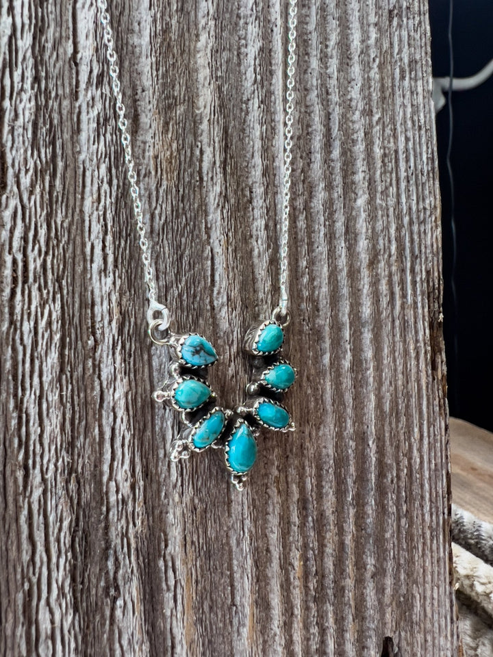 Stillwater Turquoise Necklace - Lunabelle West