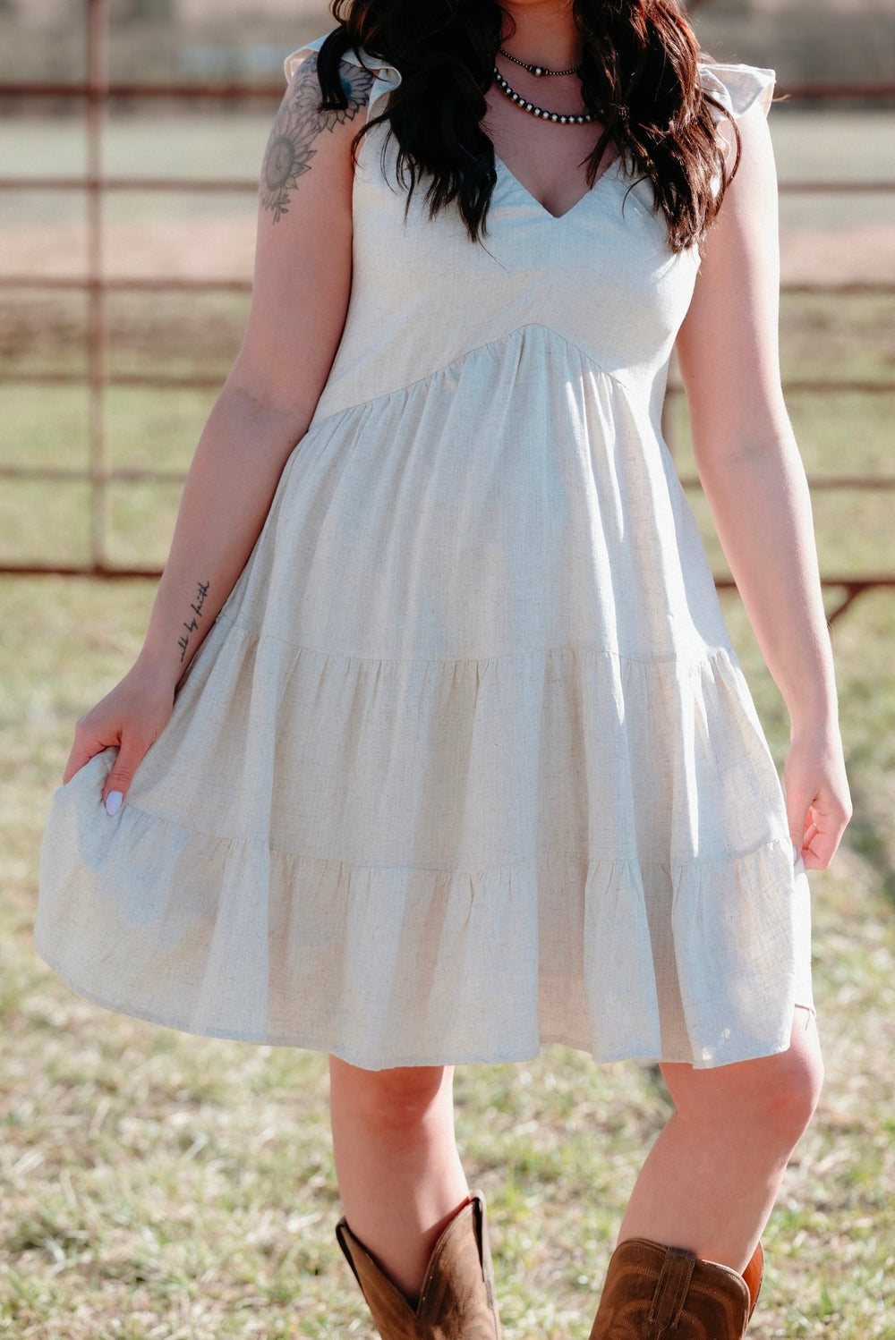 Gwendolyn Tiered Dress - Lunabelle West