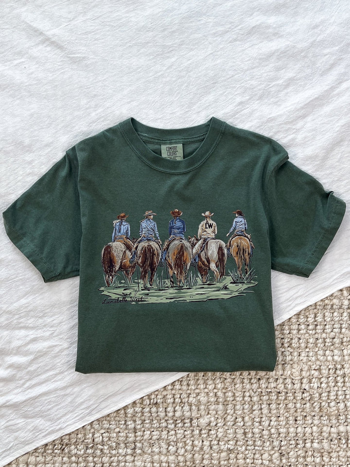 Cowgirl Roundup Tee - Lunabelle West