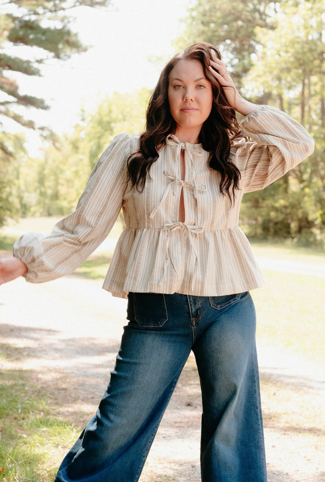 Cimarron Corduroy Top - Lunabelle West