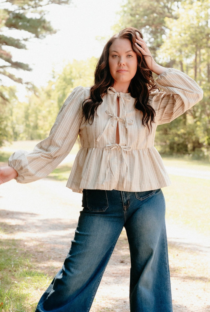Cimarron Corduroy Top - Lunabelle West