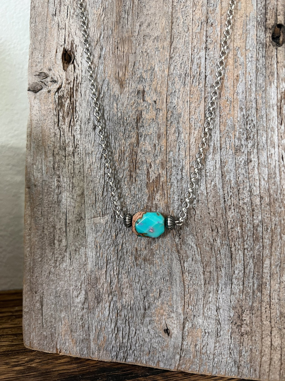 Hadley Turquoise Variscite Necklace - Lunabelle West