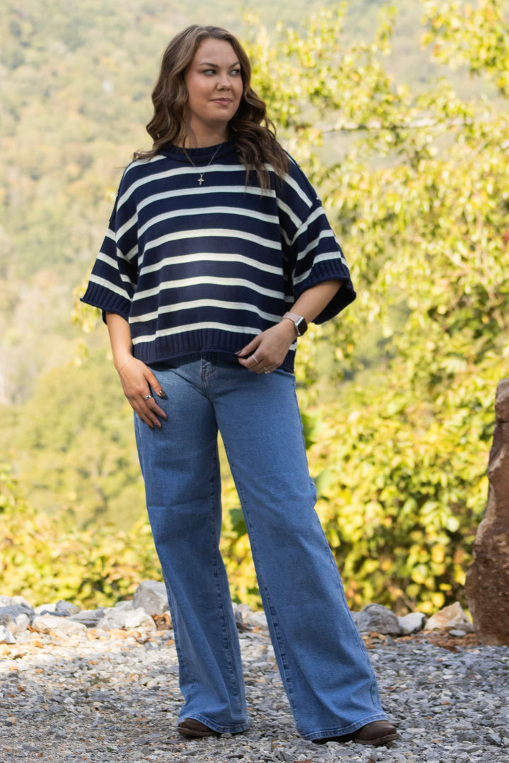 Hadley Striped Knit Top