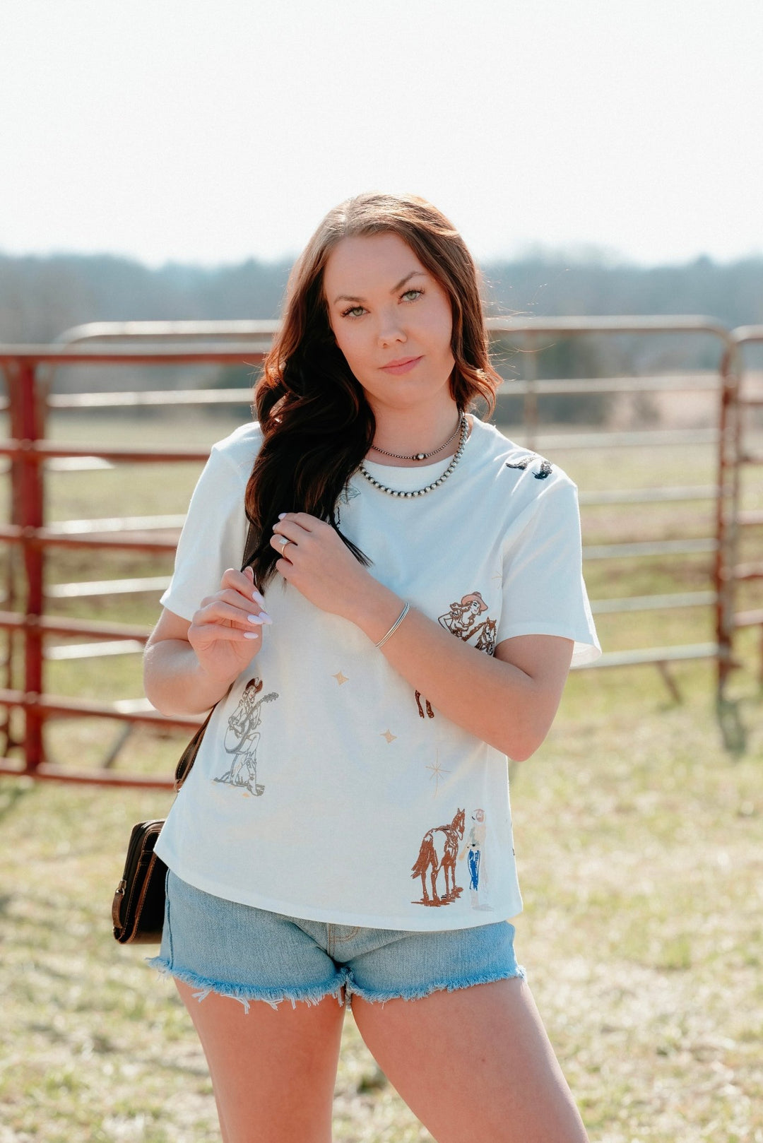 Classic Cowgirl Tee - Lunabelle West