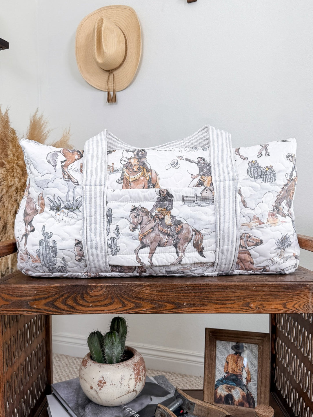 Durango Quilted Duffel Bag - Lunabelle West