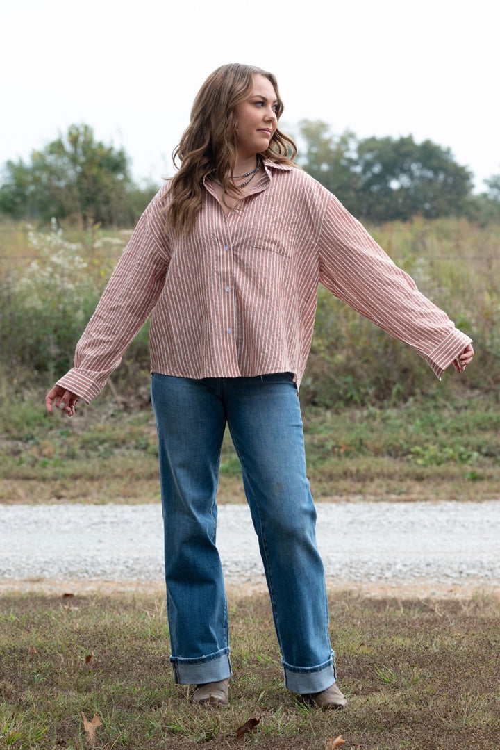 Elijah Button Down - Lunabelle West