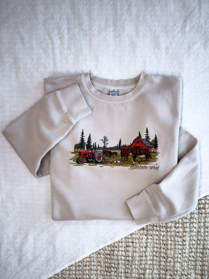 Homestead Morning Crewneck - Lunabelle West