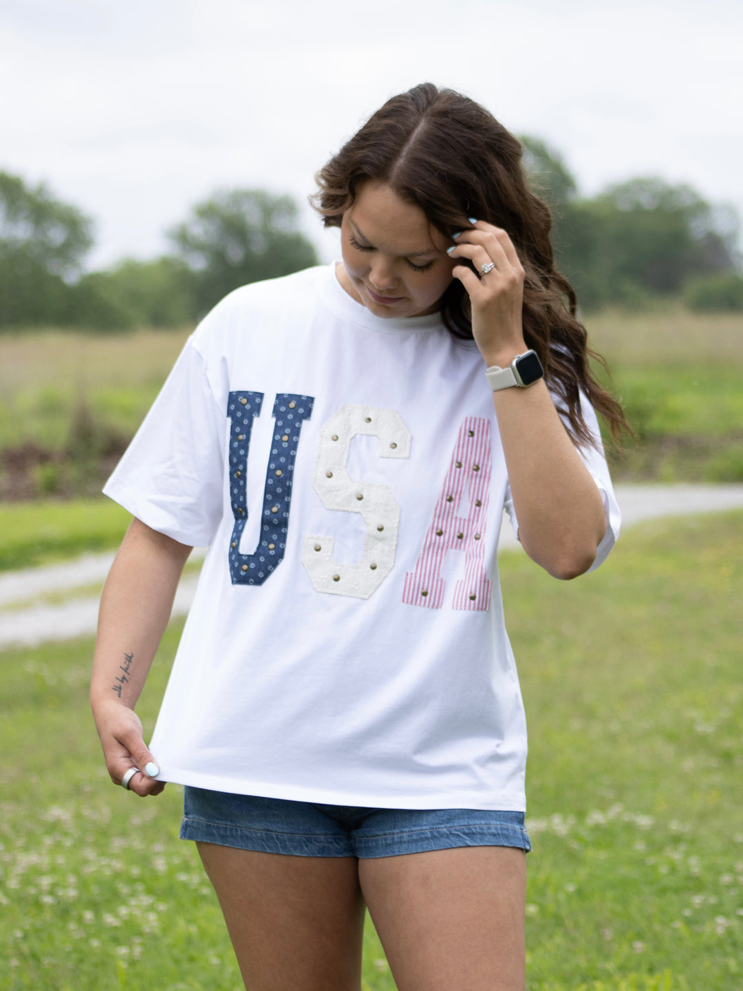 Cottage Americana Tee