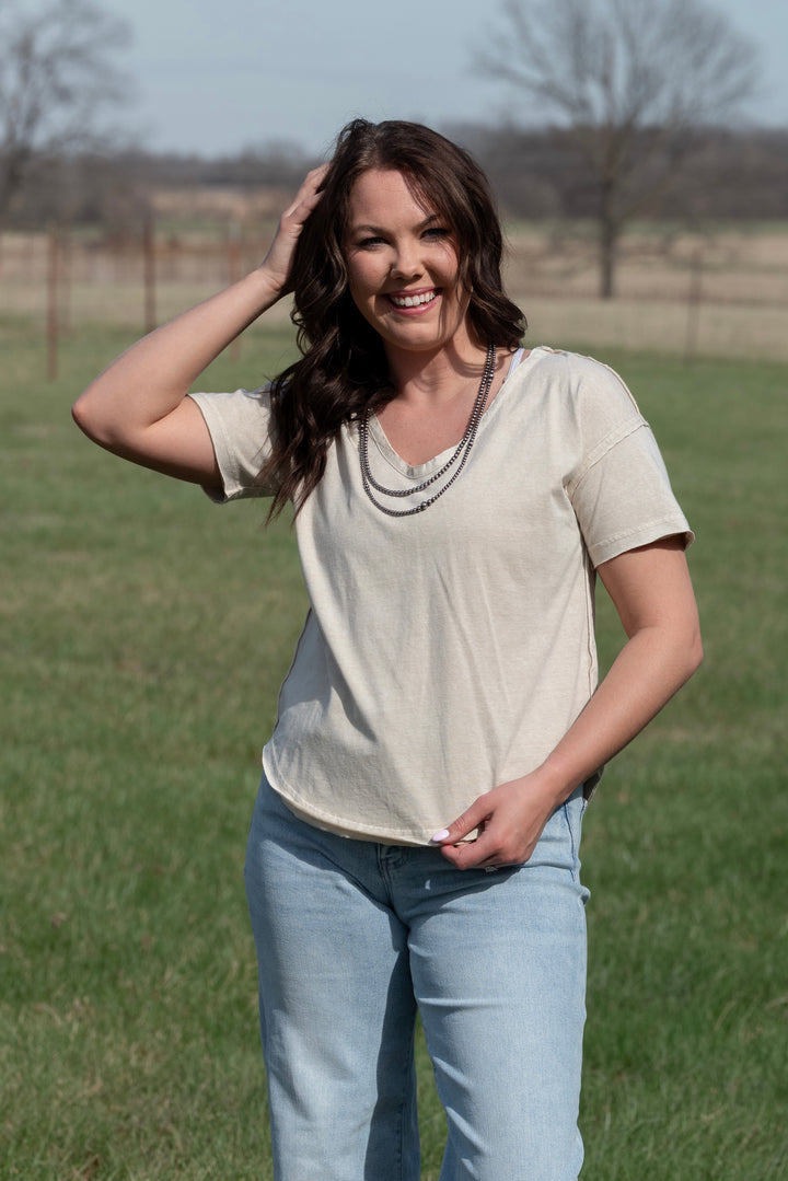 Raya V-Neck Tee