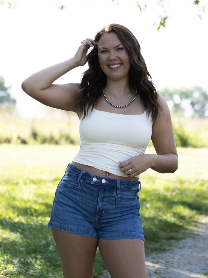 Remy Shirred Tank